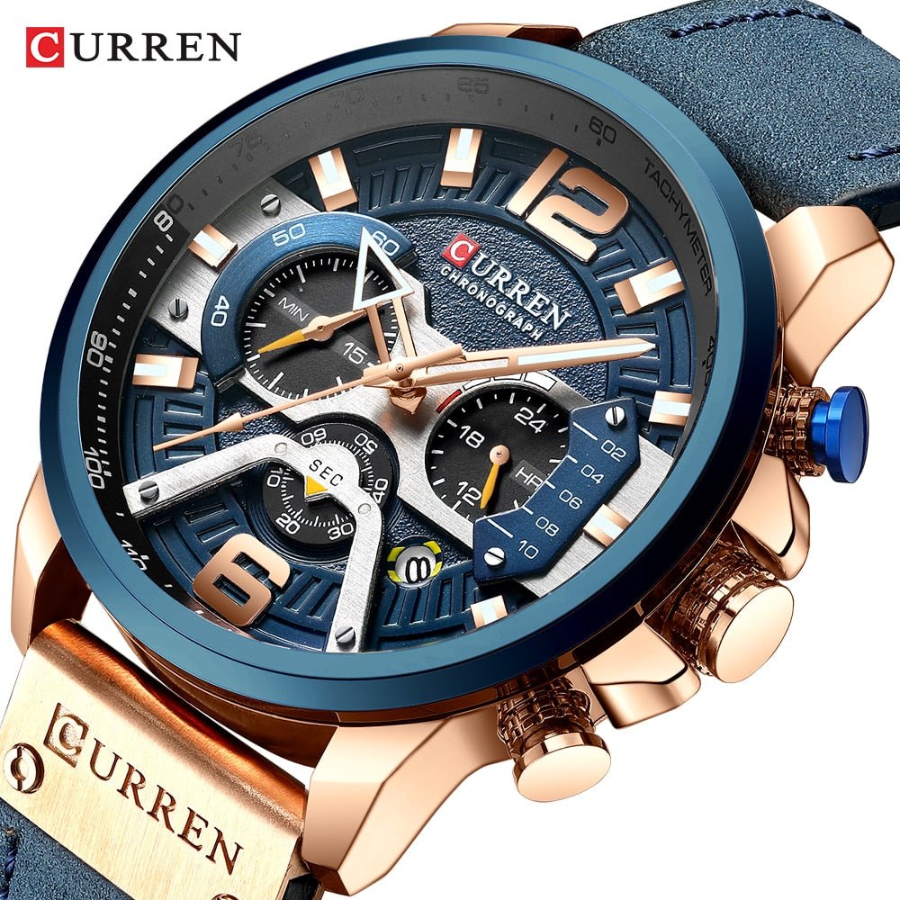 CURREN Men's Chronograph Wristwatch - Westies Watches