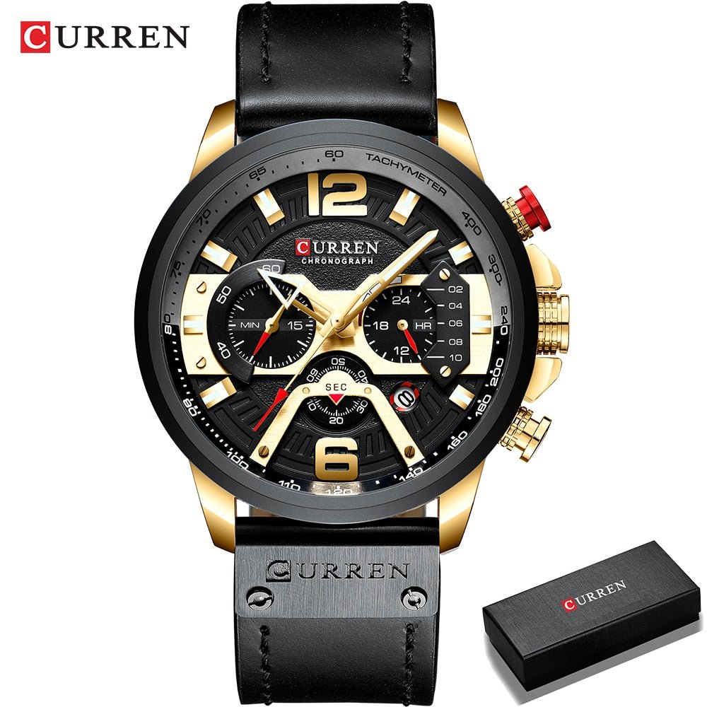 CURREN Men's Chronograph Wristwatch - Westies Watches