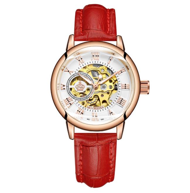 2023 MGORKINA Women's Automatic Skeleton Wristwatch - Westies Watches