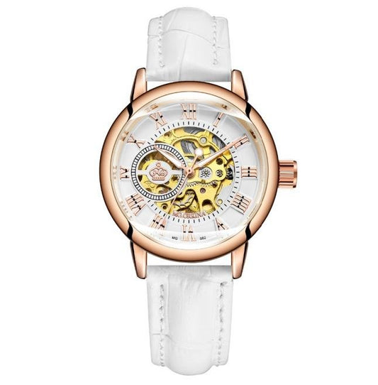 2023 MGORKINA Women's Automatic Skeleton Wristwatch - Westies Watches