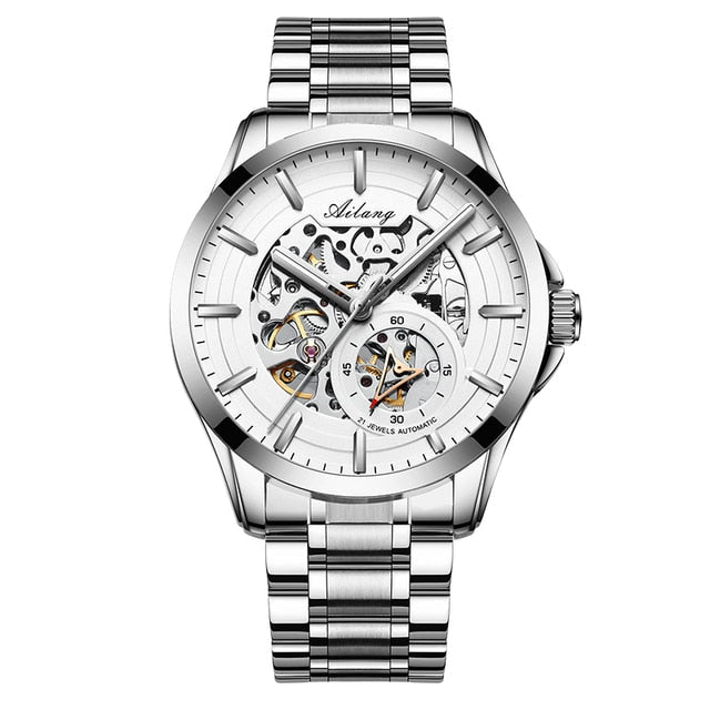 AILANG Men's Automatic Skeleton Wristwatch - Westies Watches