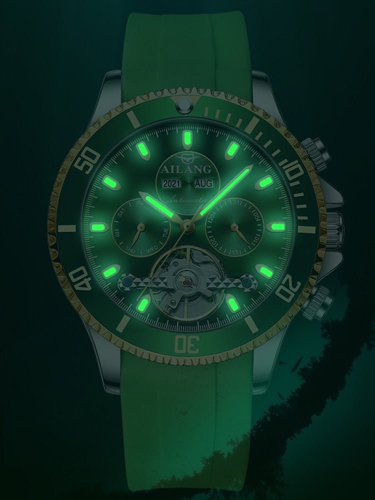 AILANG Men's DIVER Automatic Wristwatch - Westies Watches