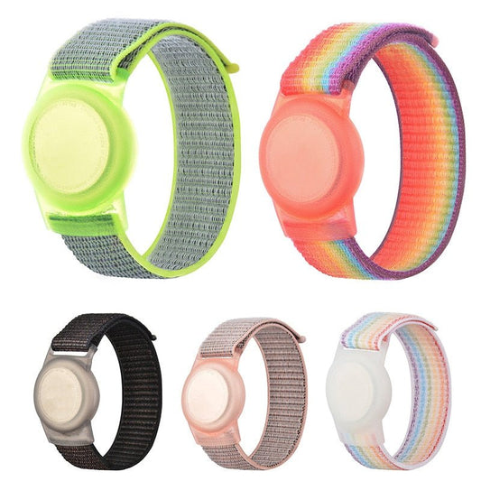 Air Tag hook and loop Wristband - Westies Watches