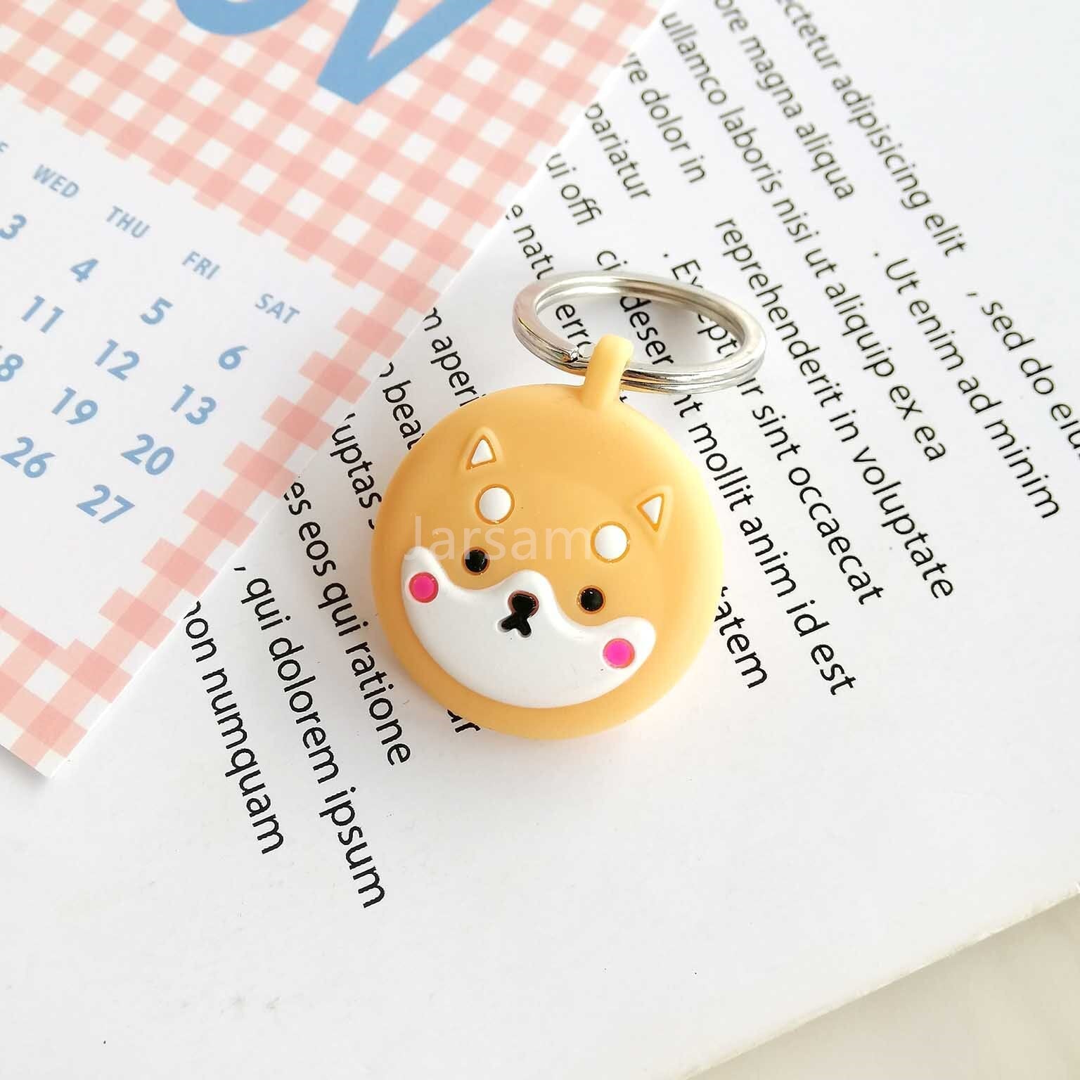 AirTag Cartoon Keychain made from Soft Silicone - Westies Watches
