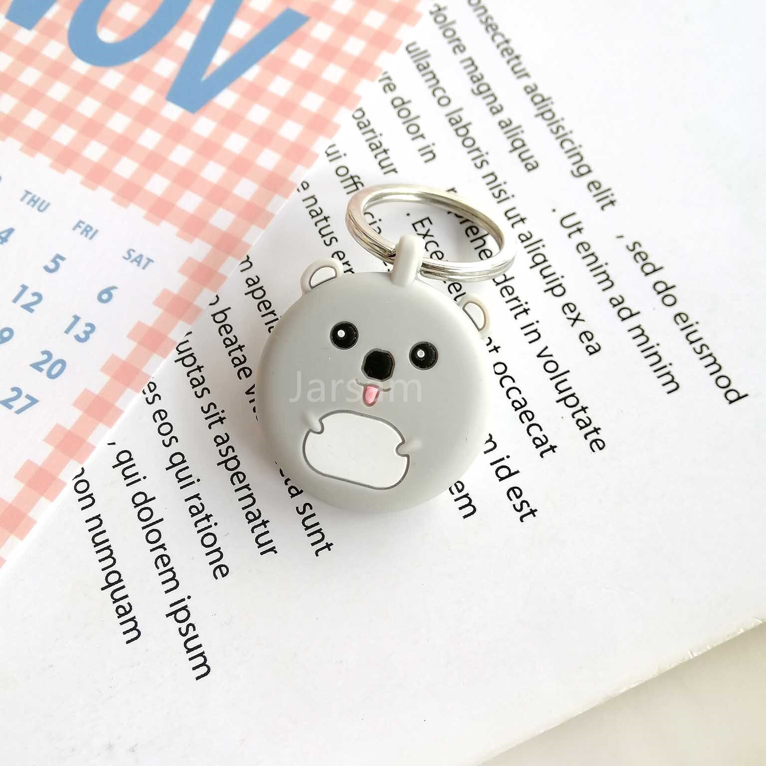 AirTag Cartoon Keychain made from Soft Silicone - Westies Watches