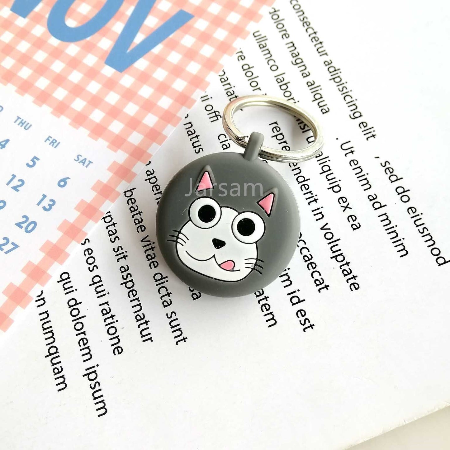 AirTag Cartoon Keychain made from Soft Silicone - Westies Watches