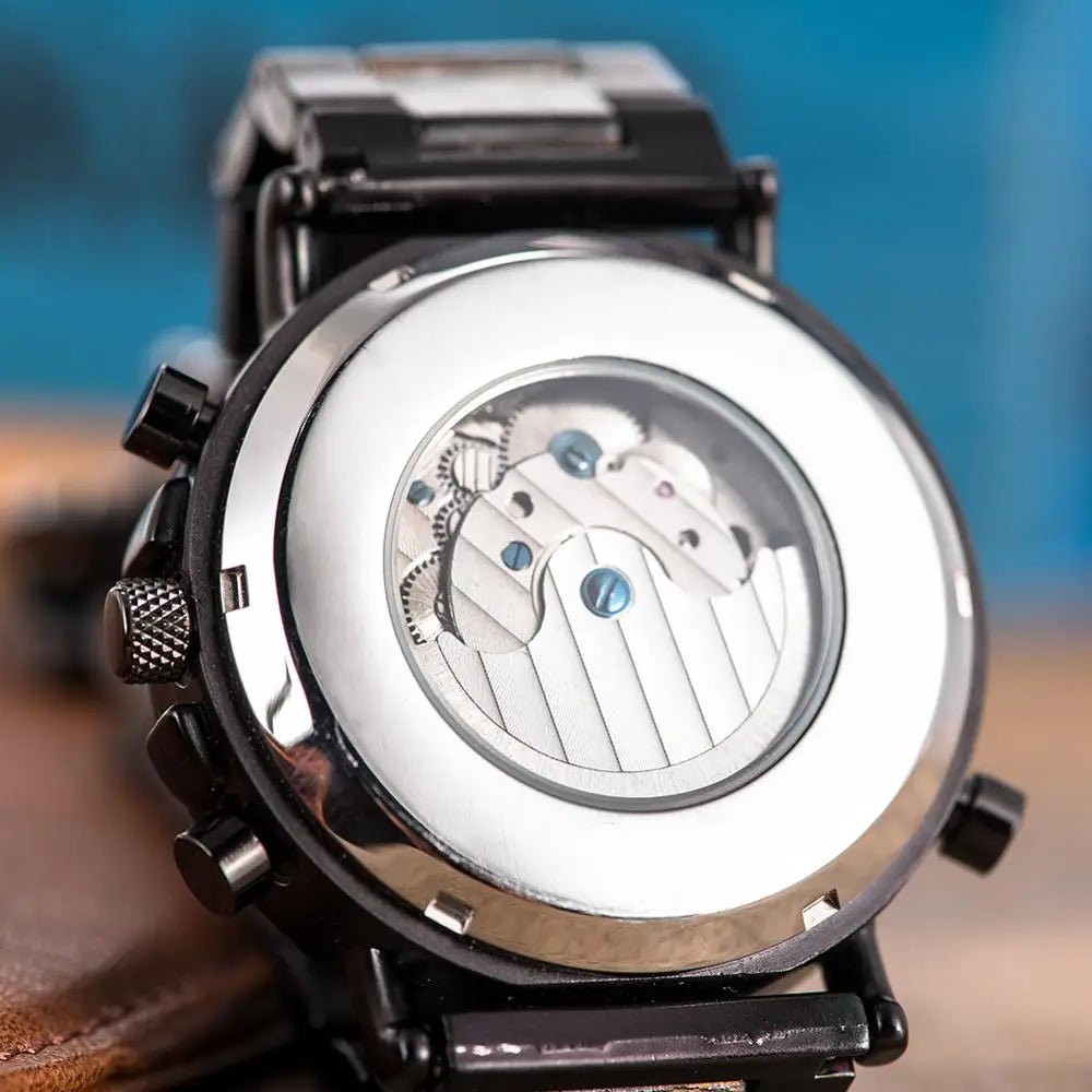 BOBO BIRD 'OAK AURA' automatic watch - Westies Watches