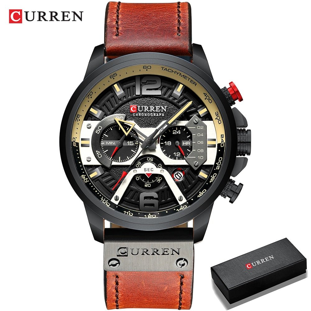 CURREN Men's Chronograph Wristwatch - Westies Watches