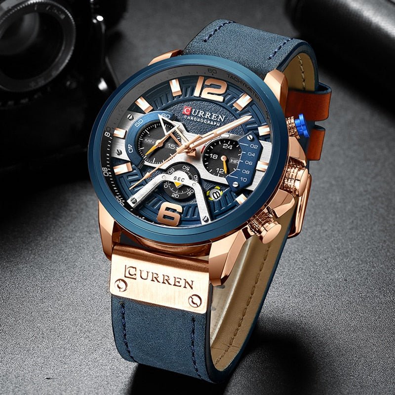 CURREN Men's Chronograph Wristwatch - Westies Watches