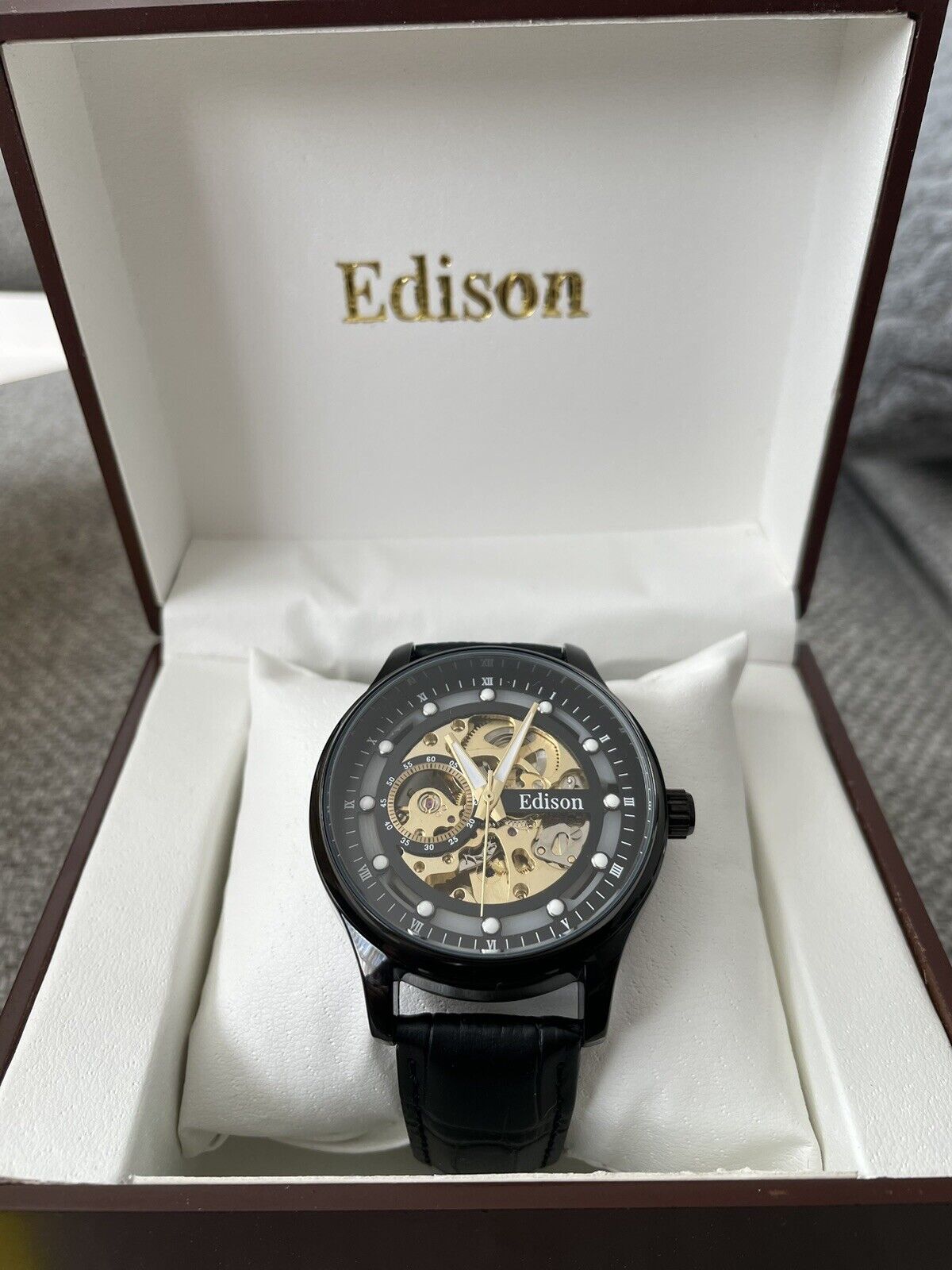 Edison men's watch sale