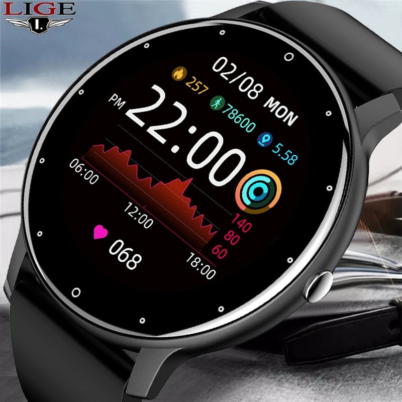 LIGE 2023 Smart Sport Fitness Watch - Westies Watches