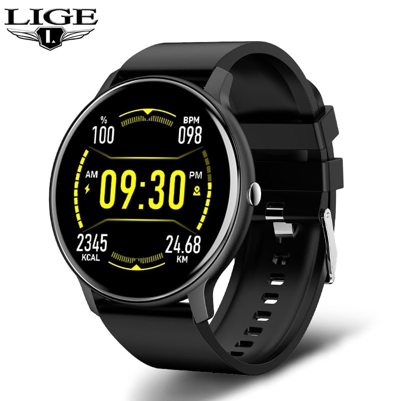 LIGE Smart Watch (Men and Women) Full Touch Screen Sport Watch - Westies Watches