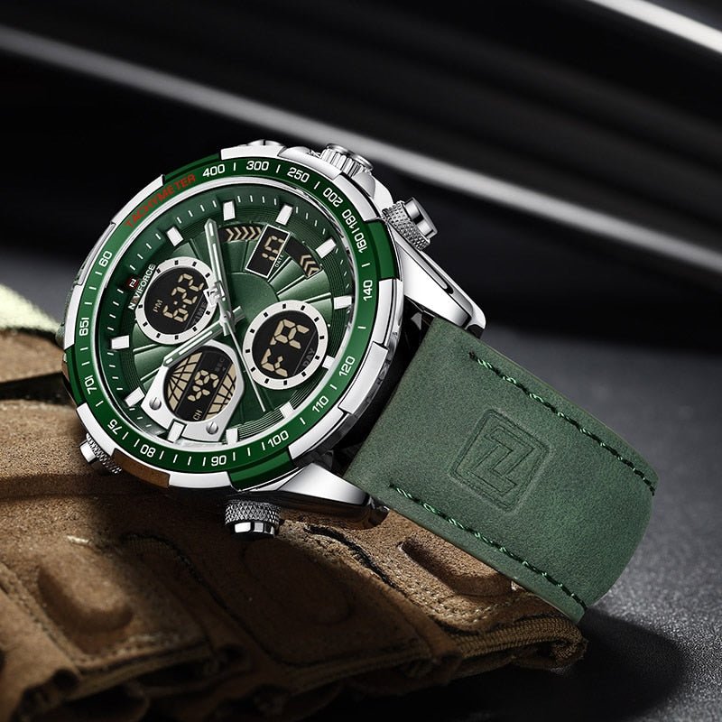 NAVIFORCE Men's Military style Wristwatch - Westies Watches