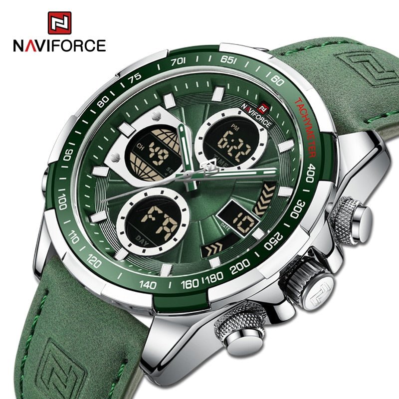 NAVIFORCE Men's Military style Wristwatch - Westies Watches