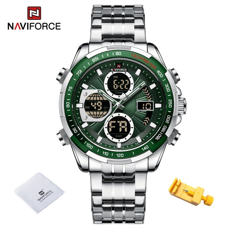 NAVIFORCE Men's Military style Wristwatch - Westies Watches