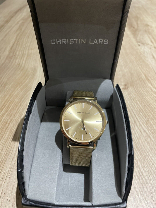 New mens Christin Lars Quartz watch - Westies Watches