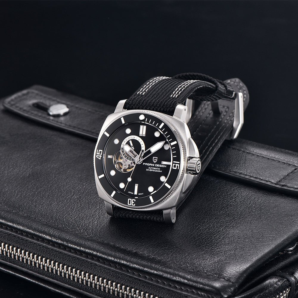 PAGANI Automatic Men's Sports Wrist Watch with Sapphire Glass - Westies Watches