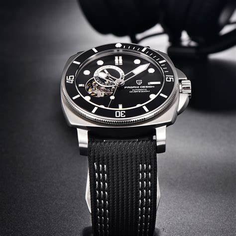 PAGANI Automatic Men's Sports Wrist Watch with Sapphire Glass - Westies Watches