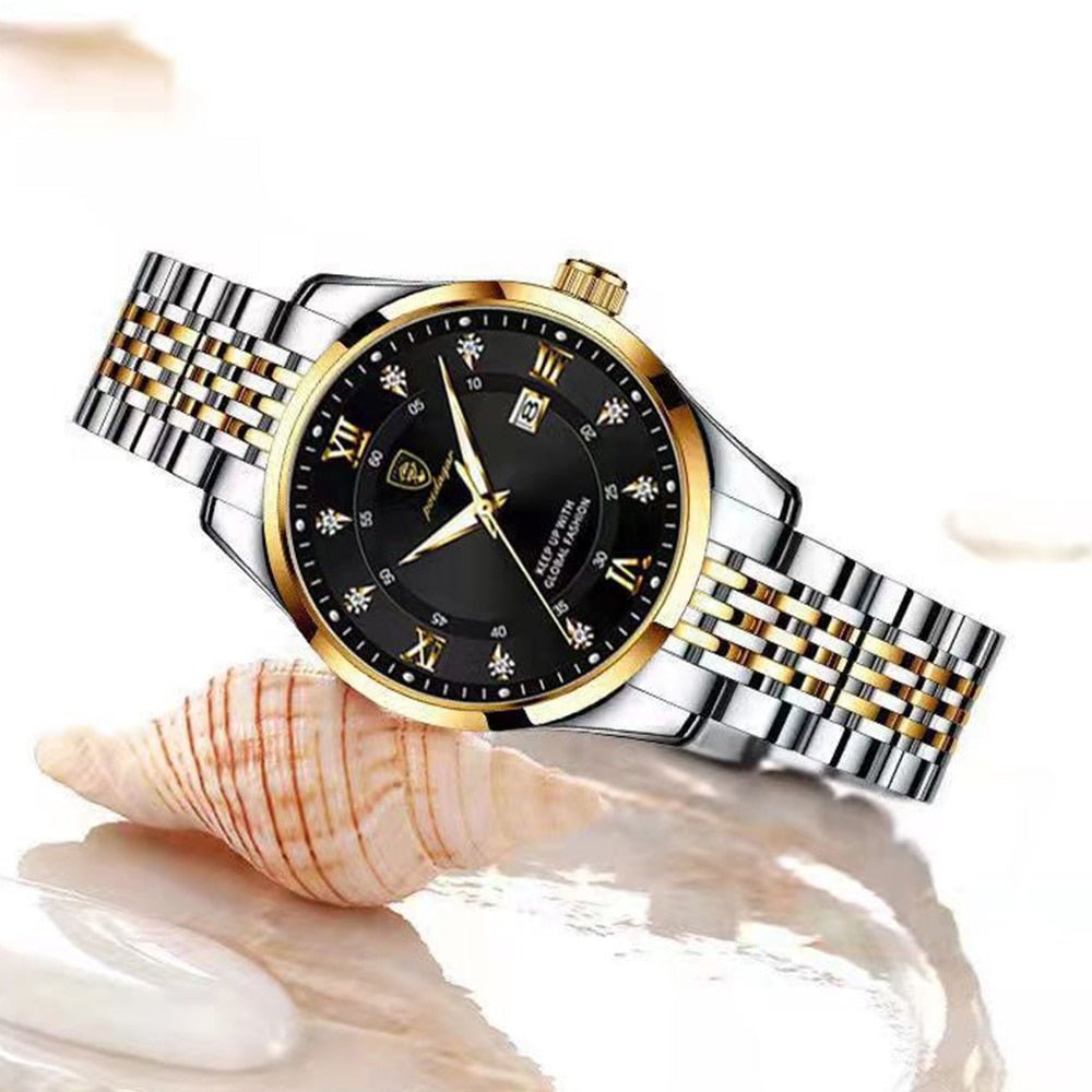 POEDAGAR Women's Date Quartz Watch - Westies Watches