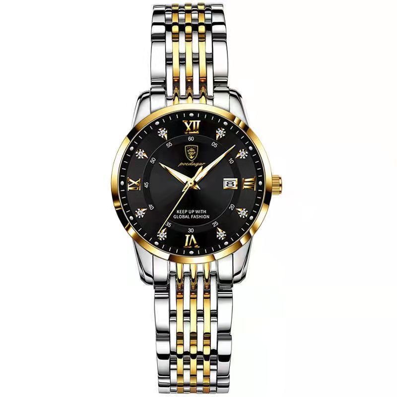 POEDAGAR Women's Date Quartz Watch - Westies Watches