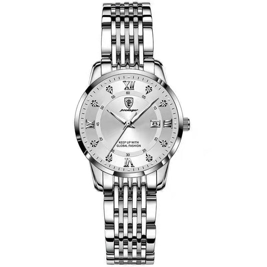 POEDAGAR Women's Date Quartz Watch - Westies Watches