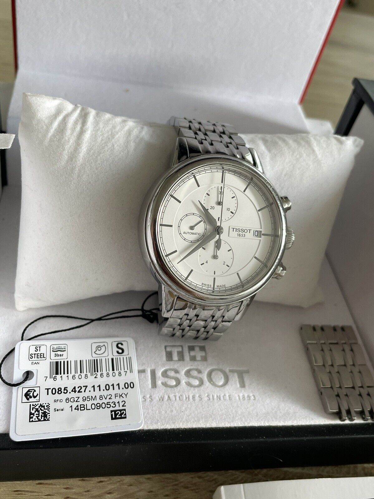 Tissot T Classic Carson T085.427.11.011.00 Automatic Watch