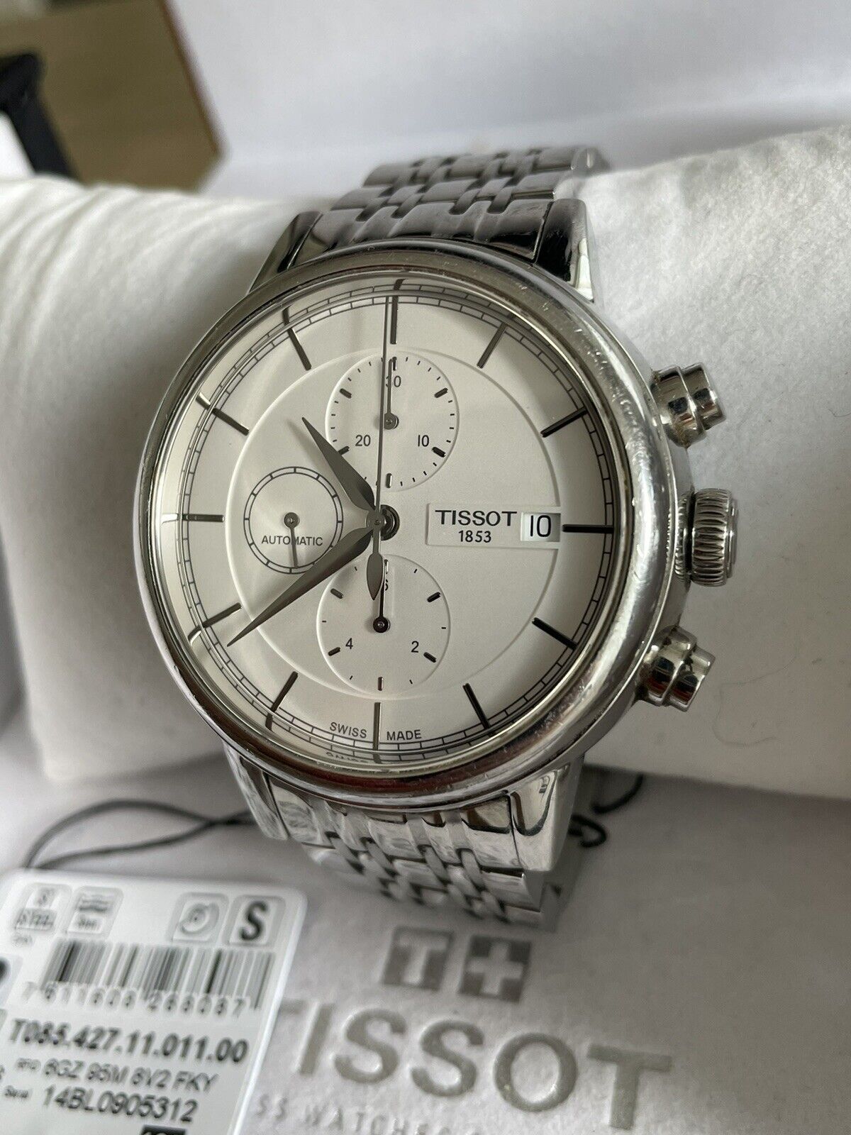 Tissot T-Classic Carson T085.427.11.011.00 (Automatic) Watch - Westies Watches