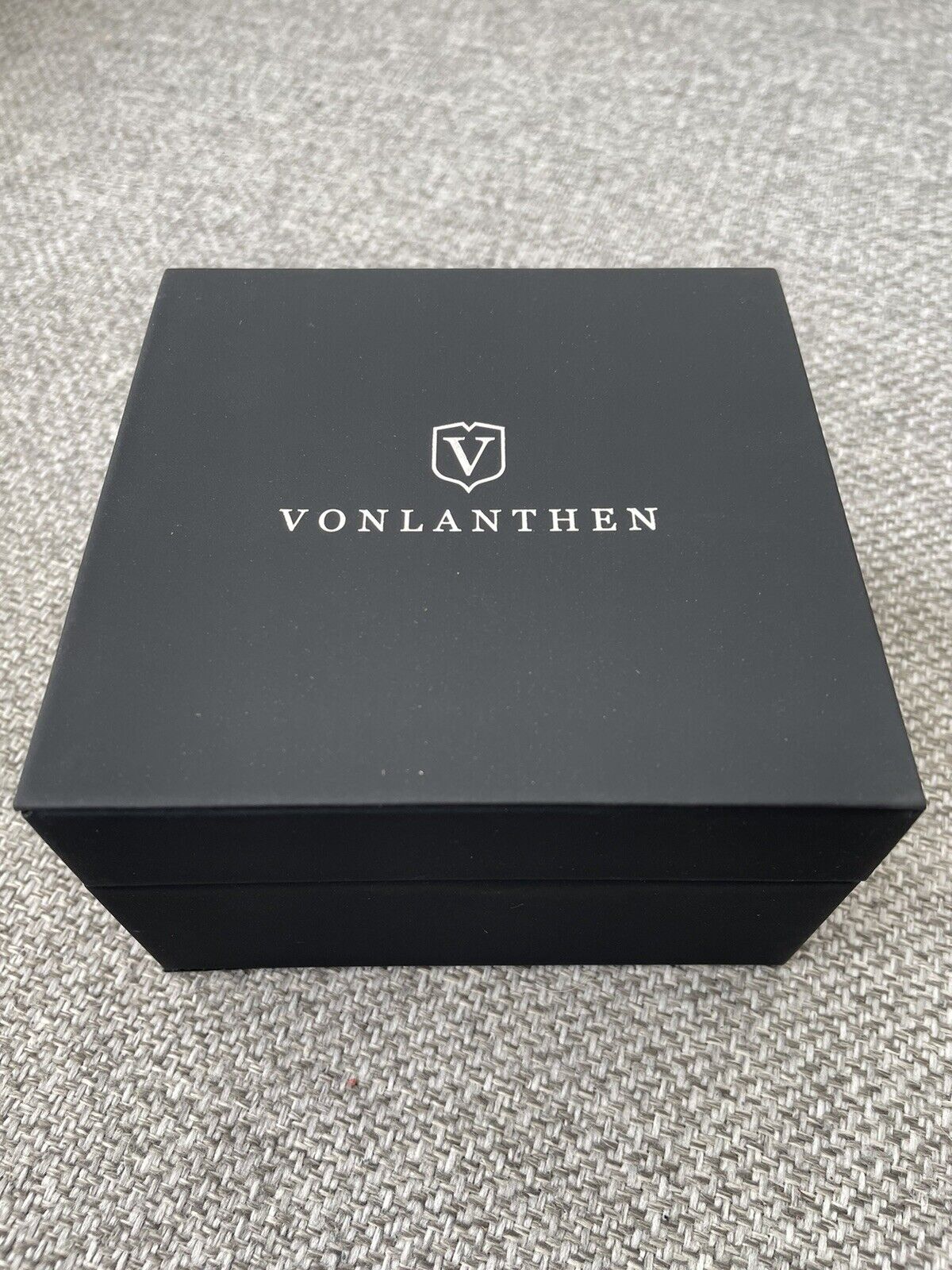 Vonlanthen Men's Automatic Watch With Exhibition Back Black Leather Strap W/163 - Westies Watches