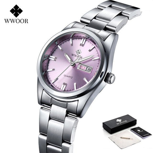 WWOOR Ladies Classic Quartz Wristwatch - Westies Watches